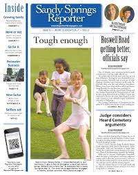 05-31-2013 Sandy Springs Reporter by Rough Draft Atlanta: Atlanta Intown,  Reporter Newspapers