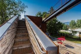 Enjoy a job well done! Metal Deck With Stair Houzz