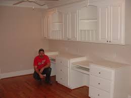 Built In Desk For Two But Keep It All At One Level Built In Computer Desk Built In Desk Built In Entertainment Center