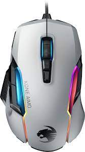 With a striking design and a stunning feature set, the kone aimo boasts refined ergonomics with enhanced button distinction, but what truly sets it. Roccat Kone Aimo Wired Optical Gaming Mouse With Rgb Lighting White Roc 11 820 We Best Buy
