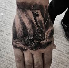 Viking Ship By Polo Emanuelpolo Bngtattoos Viking Vikingtattoo Vikingship Tattoo Blackandgrey B Viking Tattoo Design Viking Ship Tattoo History Tattoos