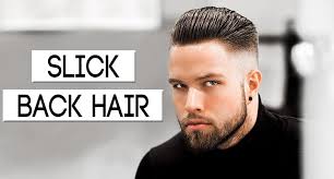 Ultra thick hair can be styled into a controlled. Slick Back Hair The Great Hairdo To Amp Up Your Hotness Lewigs