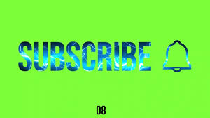 Subscribe Bell Icon Electric Green Screen No Copyright In 2020 Greenscreen Free Green Screen Screen Timer