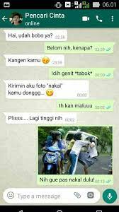 Check spelling or type a new query. 4 Chat Cowok Minta Pap Ke Cewek Ini Endingnya Bikin Ngakak Guling Guling