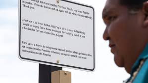 A border tribe, and the wall that will divide it