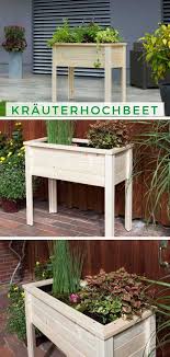 Hochbeet Ideen Krauterhochbeet Gartnern Auf Kleinem Raum Krautergarten Palette Outdoor Dekorationen
