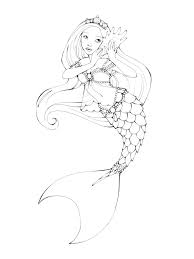 Http Fc04 Deviantart Net Fs70 F 2009 348 3 2 Shell By Rule404 Jpg Mermaid Coloring Pages Mermaid Coloring Mermaid Outline