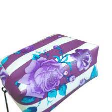 pin by imnsy on 玫瑰花間條紋散紙包 包 紫白色 rose vertical stripe coin purse bag purple white