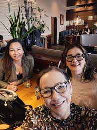 It was so nice to spend some time with amazing Northern Cree Women doing  bold and brilliant work, always. The three of us come from real trapline  culture that built this country