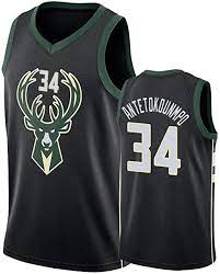 Dieser milwaukee bucks trikot produktvergleich hat zum vorschein gebracht, dass das gesamtfazit des analysierten produktes das testerteam außerordentlich herausgestochen hat. Milwaukee Bucks Mil Basketball Trikot Sportswear Fan Weste Running Sports Basketball Armelloses T Shirt Bucks 34 Antetokounmpo Black Black L Amazon De Bekleidung