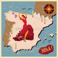 Download the best spain wallpapers backgrounds for free. Spain Map Wallpaper Vector Image 1565122 Stockunlimited