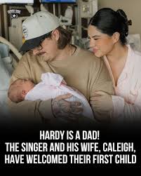 HARDY and Caleigh announced their daughter's arrival and shared her  beautiful name. Read more at the link in the comments below. ⬇️