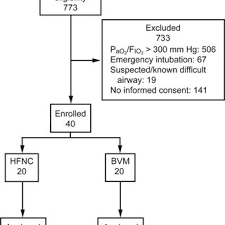 Heat and humidified high flow nasal cannula or as most call it, hi flow nasal cannula (hfnc), isn't just a standard nasal cannula cranked up to very high flow rates. Flow Chart Bvm Bag Valve Mask Ventilation Hfnc High Flow Nasal Download Scientific Diagram