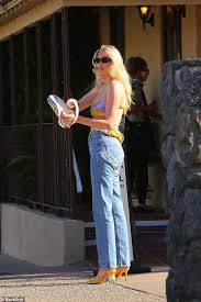 Elsa Hosk Reveals Cleavage In Whimsical Design Tube Oltnews