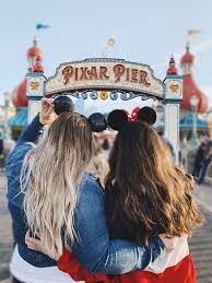 Pixar Pier Best Friend Shoot Blonde And Brunette Best Friends Best Friend Shoot Best Friends Aesthetic