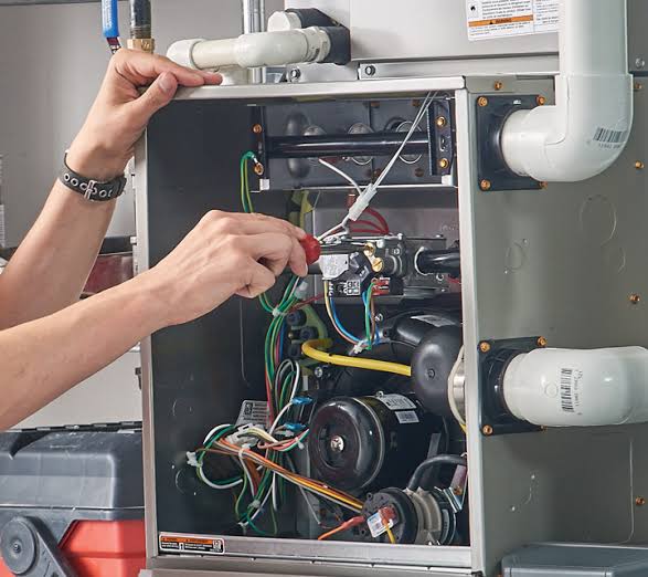 Gas, electric, and split system furnace service
