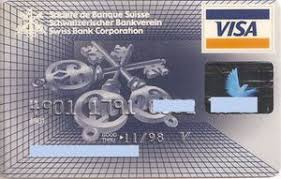 We help banks to extend their offers and transform their cost structures. Bank Card Swiss Bank Corporation Classic Swiss Bank Corporation Switzerland Col Ch Vi 0010