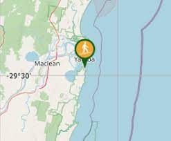 Yuraygir Coastal Walk Map Yuraygir Coastal Walk - Aussie Bushwalking