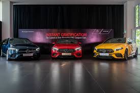 Now In Malaysia Mercedes Amg A 35 A 45 S And Cla 45 Coupe