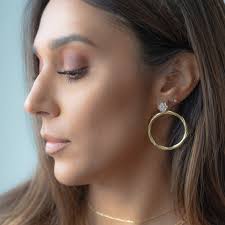 Statement Earrings, Gold Earrings, Fashion Earrings, Hoop Earrings, Gold  Hoop Earrings, Silver Earrings, Gold Earrings, Statement Jewelry
