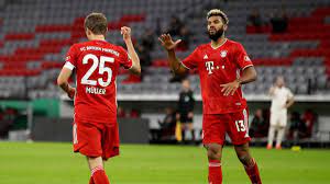 Kylian mbappe put the french side ahead after three minutes before marquinhos doubled their. Muller Two Goal Choupo Moting Will Fit In At Bayern With This Strike Rate As Com