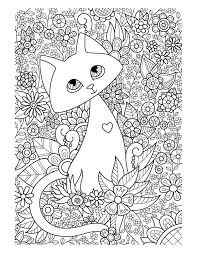 Tidak ada aturan pasti untuk mewarnai gambar. Gambar Kucing Untuk Diwarnai Bisa Diprint Fanicat