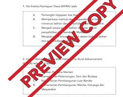 Lebih banyak contoh soalan peperiksaa dan jawapan pegawai pembangunan masyarakat boleh didapati di >> sini. Contoh Soalan Penolong Pegawai Pembangunan Masyarakat S29 Psee Upnd