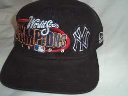 New York Yankees 1998 World Series Champions New Era Snapback Baseball Cap Newera Baseballcap New York Yankee Hat New Era Snapback Yankees Hat