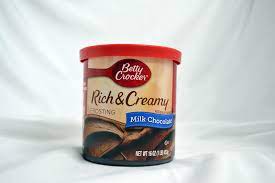 Betty Crocker Rich Creamy Milk Chocolate Frosting 16oz Earth Wise General Store