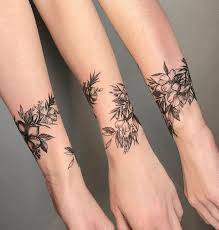 As far as bracelet tattoos for men go, this one clearly takes the cake. 40 Stylish Design Ideas For Flower Tattoo Page 9 Of 42 Lovein Home Simple Wrist Tattoos Wrist Tattoo Cover Up Tattoos