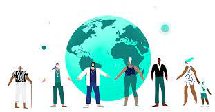 A pandemic of bubonic plague — пандемия бубонной чумы. One World Global Pandemic Demands Global Response One