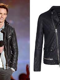 Get Eddie Redmayne S Mtv Movie Awards Leather Biker Jacket Gq