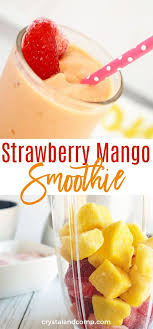 Strawberry Mango Smoothie Crystalandcomp Com Mango Smoothie Recipes Strawberry Mango Smoothie Mango Smoothie