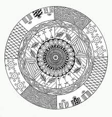 Mandala 3 Christmas Mandala Christmas Colors Mandala Doodle