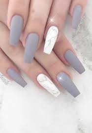 Home Blend Of Bites Matte Nails Design Gel Nails Long Acrylic Nails