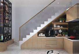 12 Inspirasi Dapur Bawah Tangga Yang Minimalis Untuk Rumah Kecil Rumah123 Com
