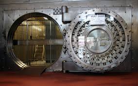 These locks include pick resistant features, tougher materials, and reinforced strike plates. Bank Vault Wikipedia
