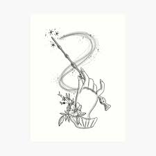 The Elder Wand Art Prints Redbubble The elder wand 15 inches. redbubble