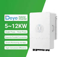 Stock Available Deye Solar Inverter 3.6kw 8kw 10kw 12kw Single Phase Hybrid  Solar Inverter Cheap Price Solar Inverter for Home