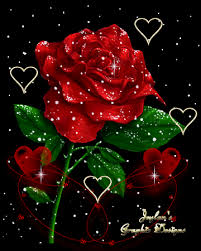 Preciosas Imágenes De Rosas Brillantes Gif Para Compartir - IMÁGENES DE  FLORES HERMOSAS