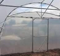 Solar de grădină 4x10m complet, cu cadru metalic zincat