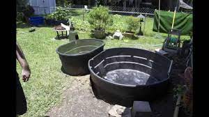 How do you attach a liner to a pond? Above Ground Pond Youtube