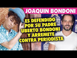 Uberto bondoni was born on november 3, 1975 in montevideo, uruguay as jose uberto bondoni gutierrez. Uberto Bondoni Defiende A Su Hijo Joaquin Bondoni Y Arremete Contra Periodista Youtube