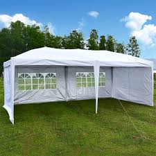Buy pop up camping tents and get the best deals at the lowest prices on ebay! Charahome 10x20 Outdoor Canopy Tent 10 X 20 Ez Up Pop Up Tent Adjustable Folding Gazebo Pavilion Patio Shelter With 4 Sidewalls Easy Pop Up Canopy Heavy Duty Tent 10 X 20 Canopy Beach Tent White Color