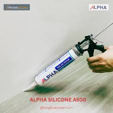 Keo silicon Alpha A500 màu trắng - Tổng Kho Keo Dán Toàn Quốc