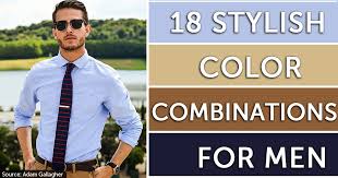 Picking color combinations early also gives you time to create a unique color palette. Here Are 18 Color Combinations That Are Ideal For Men Born Realist