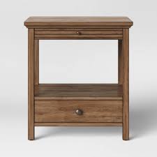 That's my letter always has the best projects! Shelburne Nightstand With Drawer And Pull Out Shelf Threshold Target
