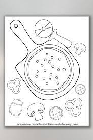 You can use our amazing online tool to color and edit the following free printable pizza coloring pages. Pizza Coloring Pages Life Is Sweeter By Design
