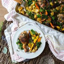 Apple Cider Brined Chicken With Roasted Veggies Herbs