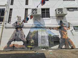 316, beach st, georgetown, 10300 george town, penang. Penang Street Mural Street Art Percutian Bajet